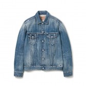 DELUXE CLOTHING-UPSETTER VINTAGE WASHED - Indigo