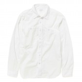 ENGINEERED GARMENTS-Work Shirt - Pima Poplin - White