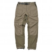 and wander-trek 2way pants - Khaki