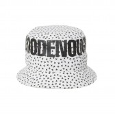 GOODENOUGH-FLORET CROSS DOT DRAWCORD HAT (KIDS) - White