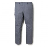 BEDWIN-9:L GUABELLO WOOL PANTS 「PADDY」 - L.Gray