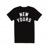 Mr.GENTLEMAN-BACKPRINT NEW YOURS TEE - Black