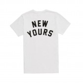Mr.GENTLEMAN-BACKPRINT NEW YOURS TEE - White