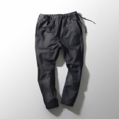 CURLY-BLANK RIB TROUSERS