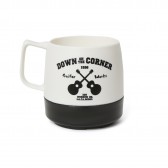 GOODENOUGH-DOWN ON THE CORNER : GUITER WORKS 8oz MUG SET - White & Black