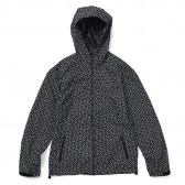 GOODENOUGH-FLORET CROSS DOT CAP SHOULDER JACKET - Black