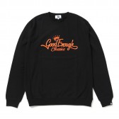 GOODENOUGH-GEL CLASSICS LIGHTNESS CREW SWEAT - Black : Orange