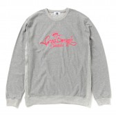 GOODENOUGH-GEL CLASSICS LIGHTNESS CREW SWEAT - Grey : Pink