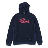 GOODENOUGH-GEL CLASSICS LIGHTNESS SWEAT PARKA - Navy : Pink