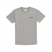 Mr.GENTLEMAN-MRGTM POCKET TEE - Grey