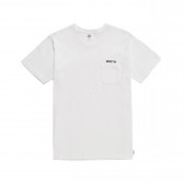 Mr.GENTLEMAN-MRGTM POCKET TEE - White