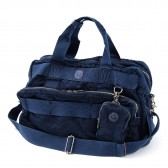 Porter Classic-SUPER NYLON BOSTON BAG L - Blue