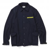 GOODENOUGH-SWEAT COACHES JACKET - Navy