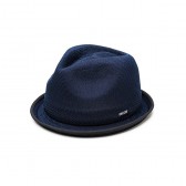 DELUXE CLOTHING-VITO MESH HAT - Navy