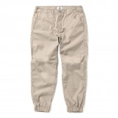 GOODENOUGH-WAIST TRIM JOG PANTS - Beige