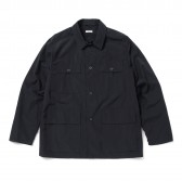 COMOLI-サファリシャツ - Navy