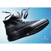 N.HOOLYWOOD-261-SE03 peg CONVERSE ADDICT : CHUCK TAYLOR NH HI - Black Monochrome