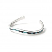 METAPHORE-ALOIS WAGNER BANGLE - Turquoise × Purple