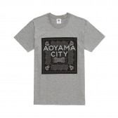 Mr.GENTLEMAN-AOYAMA BANDANA TEE - Grey