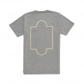 Mr.GENTLEMAN-BACKPRINT FRAME TEE - Grey