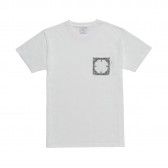 Mr.GENTLEMAN-BANDANA POCKET TEE - White