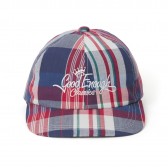 GOODENOUGH-CLASSICS MADRAS B.B CAP - Navy : Red