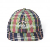 GOODENOUGH-CLASSICS MADRAS B.B CAP - Navy : Yellow