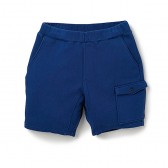 BEDWIN-SHORT SWEAT PANTS 「CRAIG」 - Navy