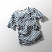 CURLY-SS BRUSH BORDER TEE