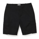 GOODENOUGH-SWAY CARGO SHORTS - Black