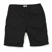 GOODENOUGH-WAIST TRIM CHINO SHORTS - Black