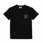 Mr.GENTLEMAN-CHAMPION TEE 「MISTER EMBLEM PRINT」 - Black