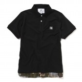 HABANOS-LAYERED POLO SHIRTS - Black