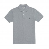 Mr.GENTLEMAN-SOUVENIR POLO SHIRT - Grey