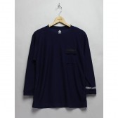 MOUNTAIN RESEARCH-Wreath Sleeve 速乾 - Navy