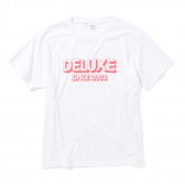 DELUXE CLOTHING-DELUXE LOGO TEE - White