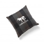 COW BOOKS-Reading Cushion - Black × Black