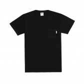 Mr.GENTLEMAN-SOUVENIR V NECK TEE - Black