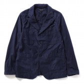 ENGINEERED GARMENTS-Bedford Jacket - Nyco Reversed Sateen - Navy