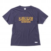 DELUXE CLOTHING-DELUXE LOGO TEE - Navy