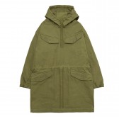 Mr.GENTLEMAN-MILITARY PULLOVER COAT - Khaki