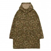 Mr.GENTLEMAN-MILITARY PULLOVER COAT - Woodland Camo