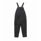 and wander-Outlast cotton garment dyed overall - Black