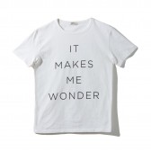 NAISSANCE-PRINT T-SHIRT - White