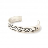 Indian jewelry-Rick Enriquez : Thick-B - ナバホバングル