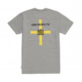 Mr.GENTLEMAN-SYNCHRONICITY BACK PRINT TEE - Grey