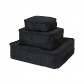 Mr.GENTLEMAN-TRAVEL POUCH SET - Black Watch
