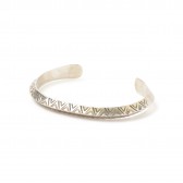 Indian jewelry-Wylie Secatero : Triangle-E - ナバホバングル