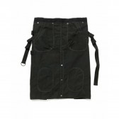 and wander-flame retardant TAKIBI chaps - Black