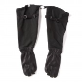 and wander-flame retardant TAKIBI glove - Black
